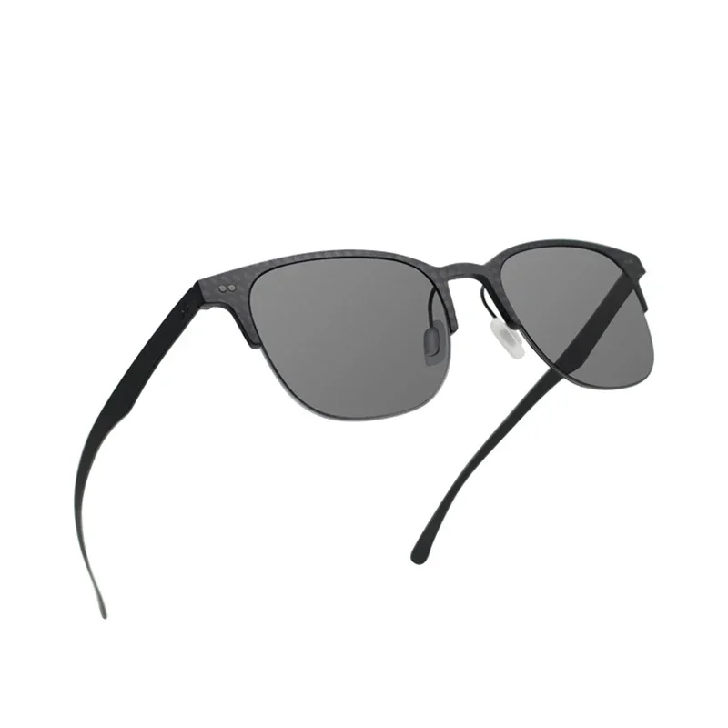 

Super High End Brander Ultra Light Fashion Carbon Fiber Polarized TAC Sun Lens Sunglasses Men 2021