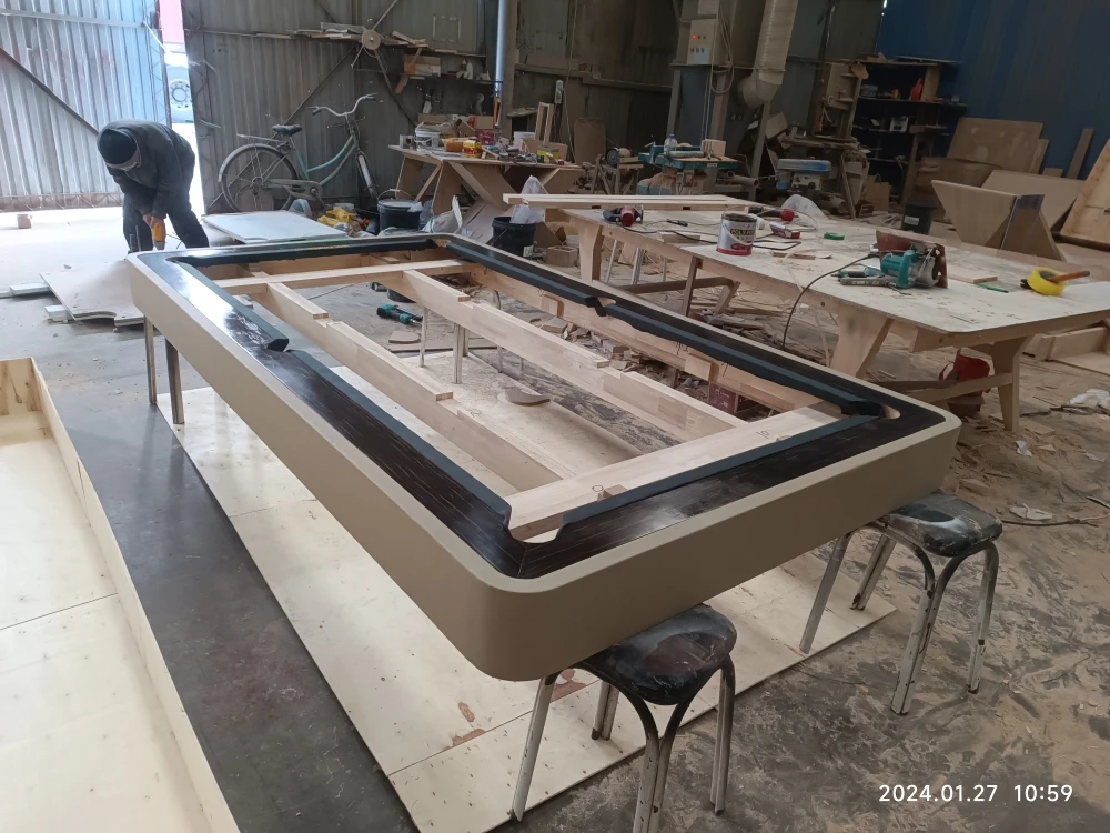 Billiard table Standard adult home high-end villa billiard table American black eight fancy nine balls