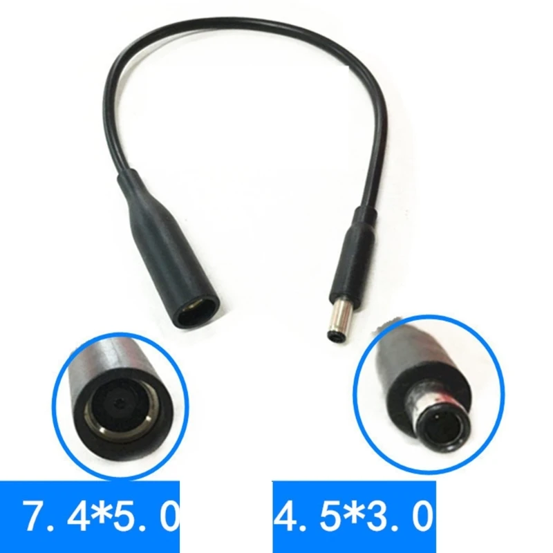 전원 어댑터 7.4mm x5mm 암-4.5mm x3.0mm 수 팁 어댑터 변환기