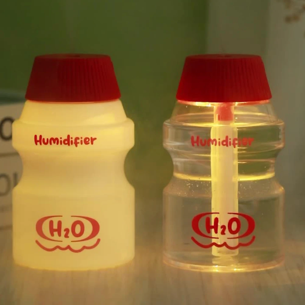 Description Picture 4 of itemMini 350ML Yogurt Cup Air Humidifiers Essential Oil Aroma Diffuser Perfume Ultrasonic USB Fogger for Home Bedroom Car 가습기 디퓨저