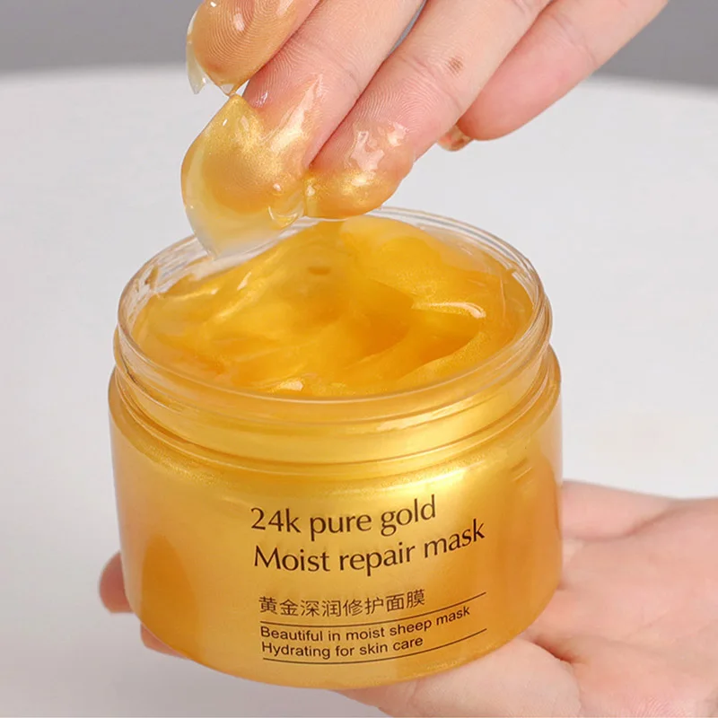 24k Gold Serum Cream Sleeping Mask Facial Creams Collagen Anti Wrinkle
