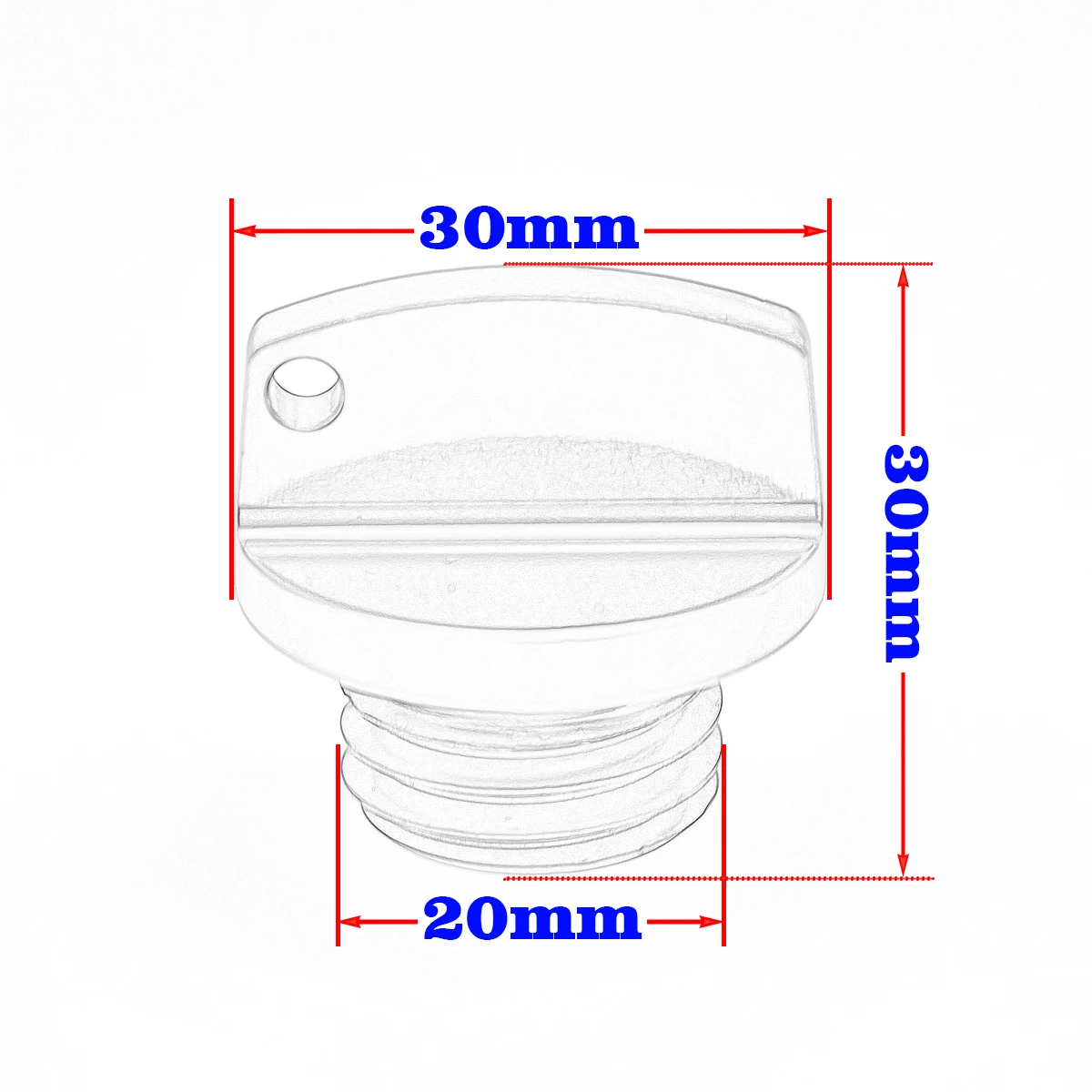 Oil Filler Cap Plug M20*2.5 For Honda CB CBR 250F 300F 400F 500F 250RR 600RR 1000RR CRF CR For Yamaha Suzuki Kawasaki Ducati