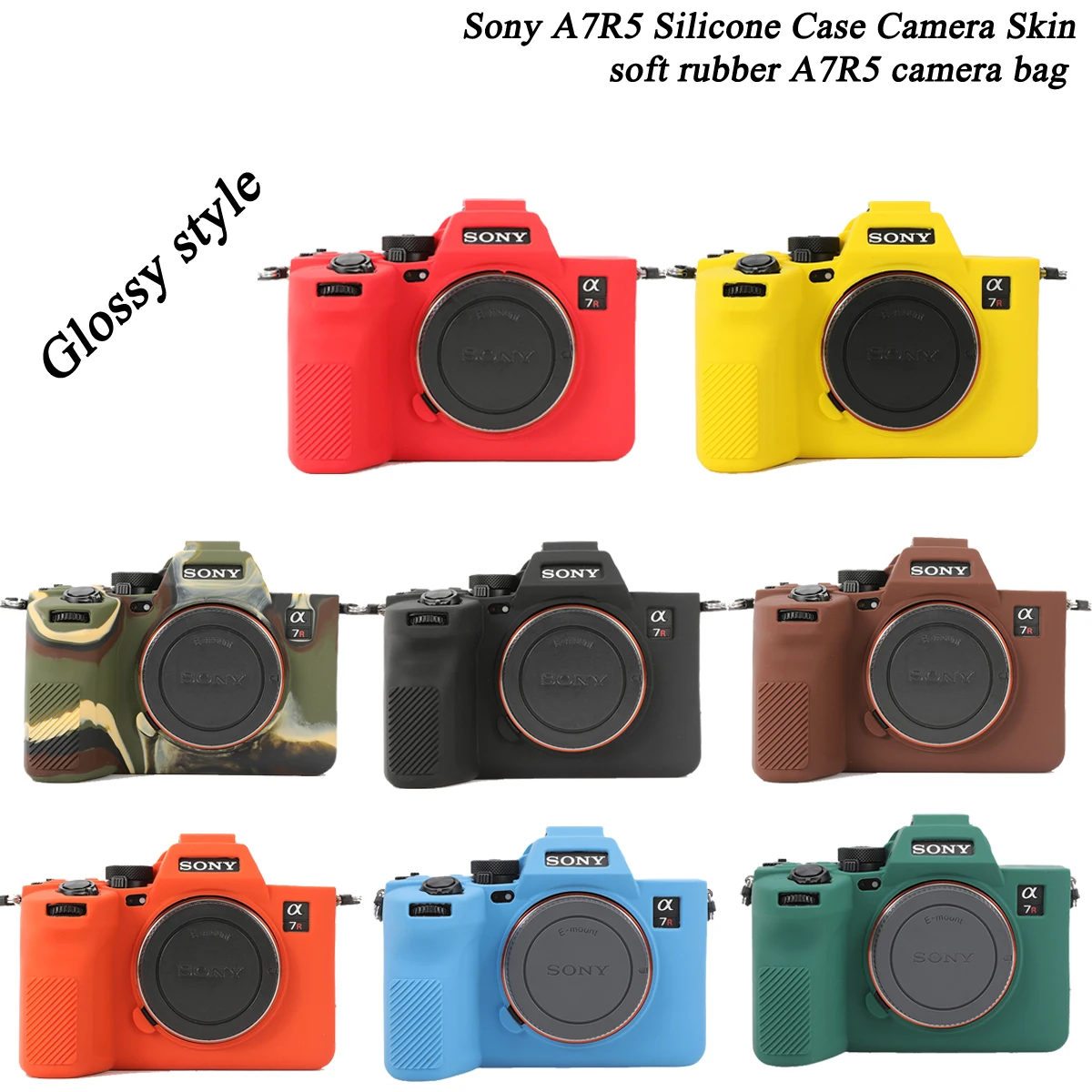 Мягкий силиконовый чехол для камеры Sony A7RV A7R5