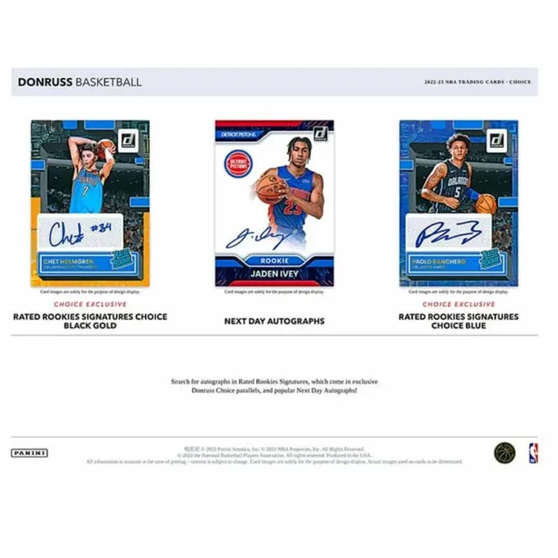 Рисунок 2 - 2022/23 Panini Donruss выбор баскетбольная