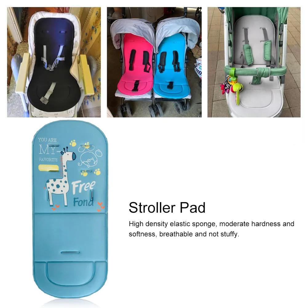 Baby Stroller Seat Cushion Kids Pushchair Car Cart High Chair Seat Trolley Soft Mattress Baby Stroller Cushion Pad Accessories Baby Strollers cheap