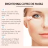 Caffeine Eye Mask Anti Dark Circles Puffyness Firming Lifting Fade Fine Lines Nourishing Brightening Wrinkle Remove Eyes Patche 5