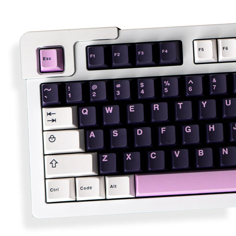 Double Shot Keycaps, Perfil cereja, 61, 64,