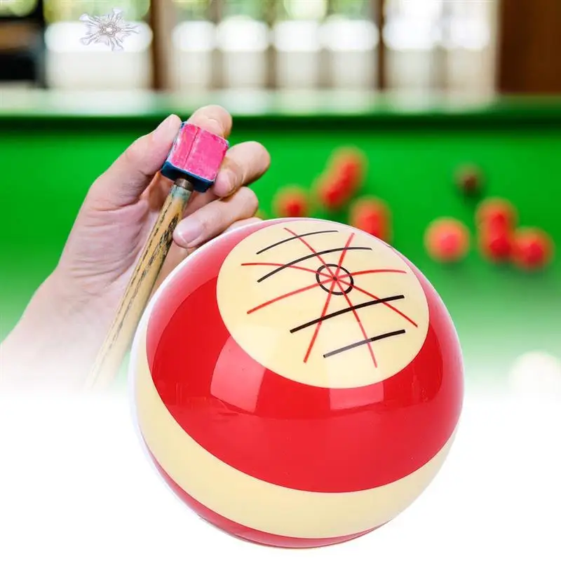 Standard Pool 52.5Mm Billiard Cue Ball Billiards Spot Pool Snooker Practice Training Cue Balls Sports For Beginner