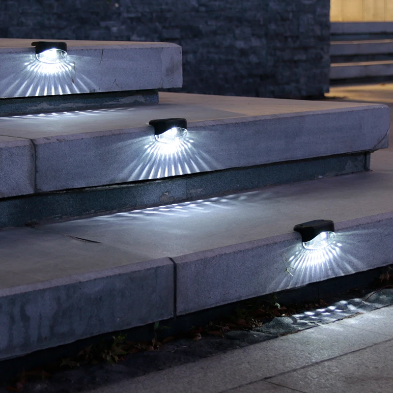 

Solar Lights Waterproof Stairs Lighting Super Bright Outdoor Wholesale Night Light Led Light Warm Light Creative 2023 Hot