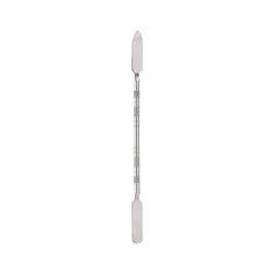 Stainless Steel Makeup Mixing Tray with Spatula - Perfect for Blending Foundations and Nail Art (Painter stick 1pcs)