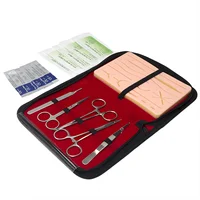 For Medical Surgical Suture Practice with Pre-cut Wounds Silicone 3 Layer Suture Practice Kit 2
