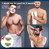 Electric Shaver for Men and Women Portable Full Body Trimmer USB T Shaped Blade Razor for Beard Armpit with 2 Replacement Blades 2