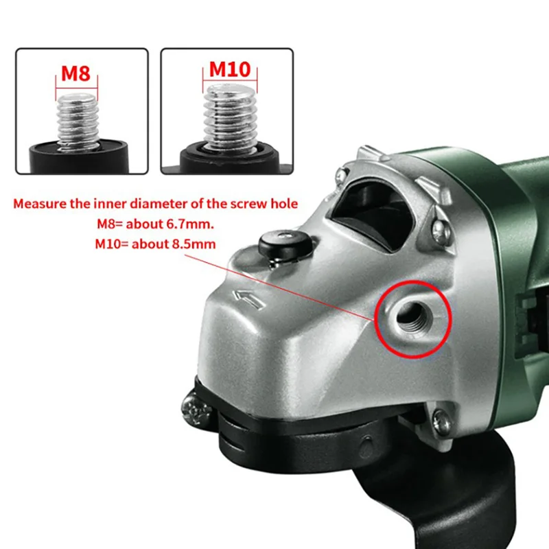 새로운 판매 상품 8mm 10mm 나사산 보조 사이드 핸들 앵글 그라인더 연삭기 공구용