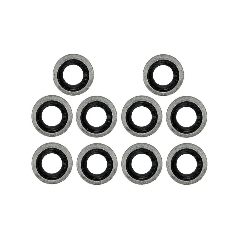 20pcs Original 016454 016465 016393 016488 Oil Drain Screw Gasket for Peugeot Citroen Toyota Renault Fiat Iveco Nissan Volvo