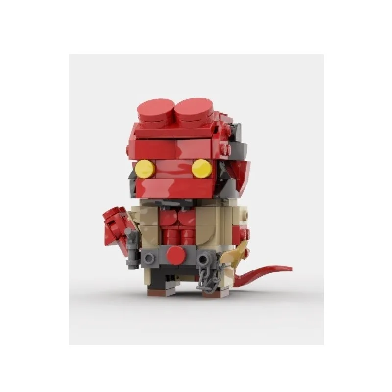 

ABS пластиковые строительные блоки Hellboy BRICKHEADZ, мини Экшн-фигурки, игрушки