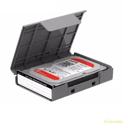 Shockproof Foam - Padded Hard Drive Carrying Case (3.5 - Inch) - Multiple Color Options (For Grey)