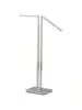 SSWBasics 2 Way Clothes Rack with One Straight Arm - Gold Garment Display Stand for Retail Stores and Boutiques 2