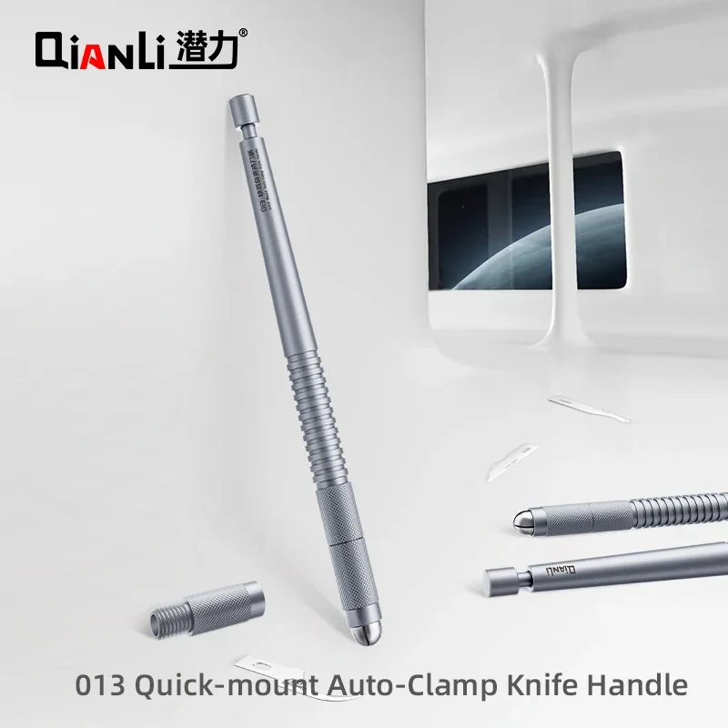 

QianLi QL 013 Quick Mount Auto-Clamp Knife Handle/Mobile LCD gule Remover/Mobile CPU/IC Gule removing/Blades Handle