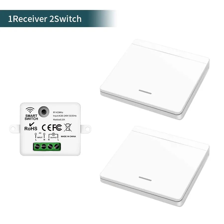 1Receiver 2Switch