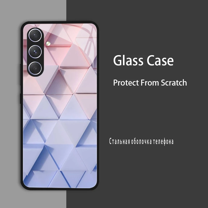 Tempered Glass Shockproof Bumper Case Cover