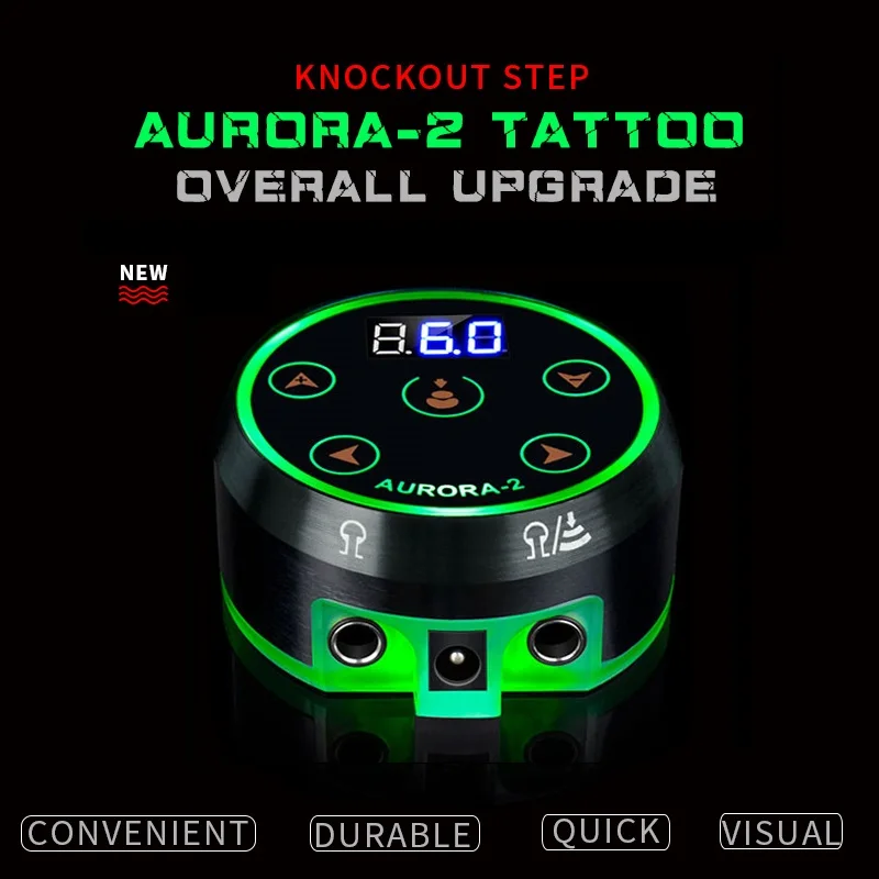 激安！aurora2最新バージョン多機能タトゥー電源パワーサプライ マシン電源】AURORA-2 タトゥーパワーサプライ – PMU ink
