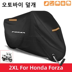 Motorcycle Cover Waterproof Outdoor Scooter UV Protector Dust Rain Cover For Honda Forza 125 250 300 350 750