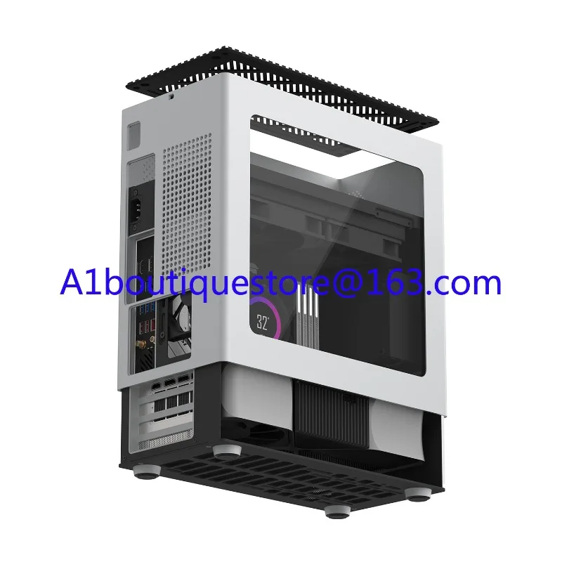 New COOJ Z18 side transparent MATX aluminum alloy integrated