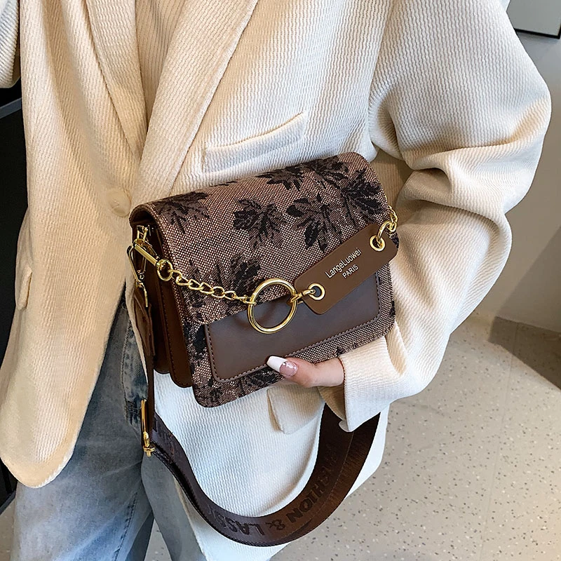 2022 Burminsa Luxury Designer Letters Small Women Handbags Trend Fashion  Brand Vintage Twist Lock Ladies Shoulder Crossbody Bags - AliExpress