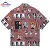 Multicolor Mixed Style WACKO MARIA Shirt Best Quality Men's Women's Cuban Neck Hawaiian Short Sleeve Shirt 4