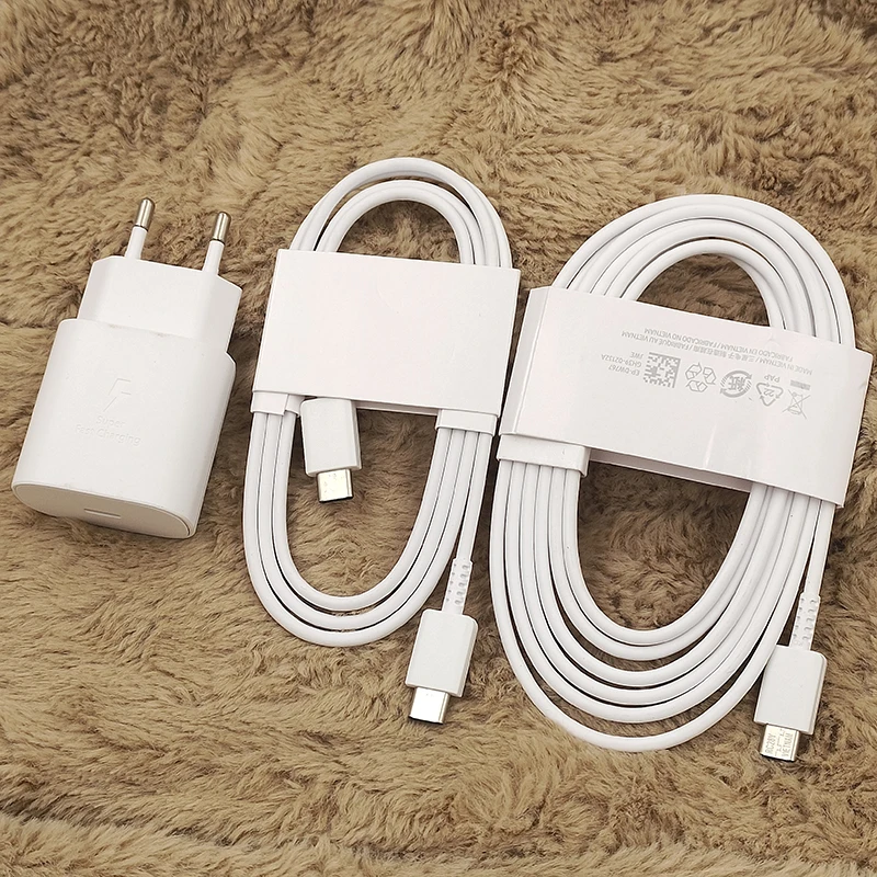 Samsung 25W EU USB-C Wall Charger with Super Fast Charging Capability