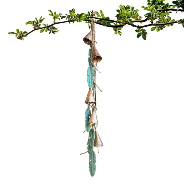 Szélcsengő Kültéri Harangok Elegáns Szélcsalád -Ajtó Bejárat Kézműves Csengők Karácsonyi Ünnepi Ajándékok Családok Számára - Image 2