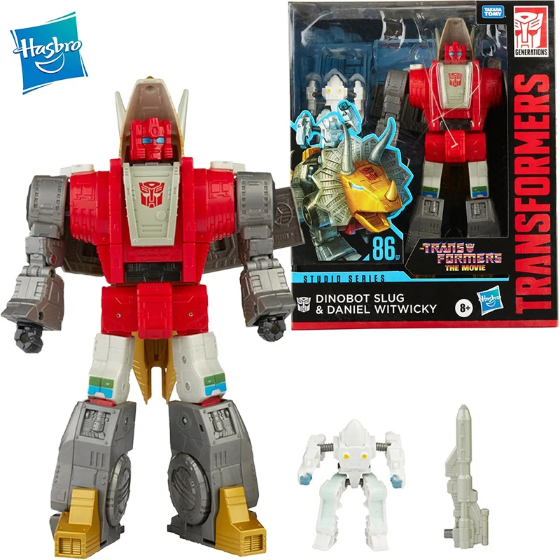 

Hasbro Transformers The Movie Studio Series SS-86 07 Leader Class DINOBOT SLUG DANIEL WITWICKY Anime Action Figures Model Toy