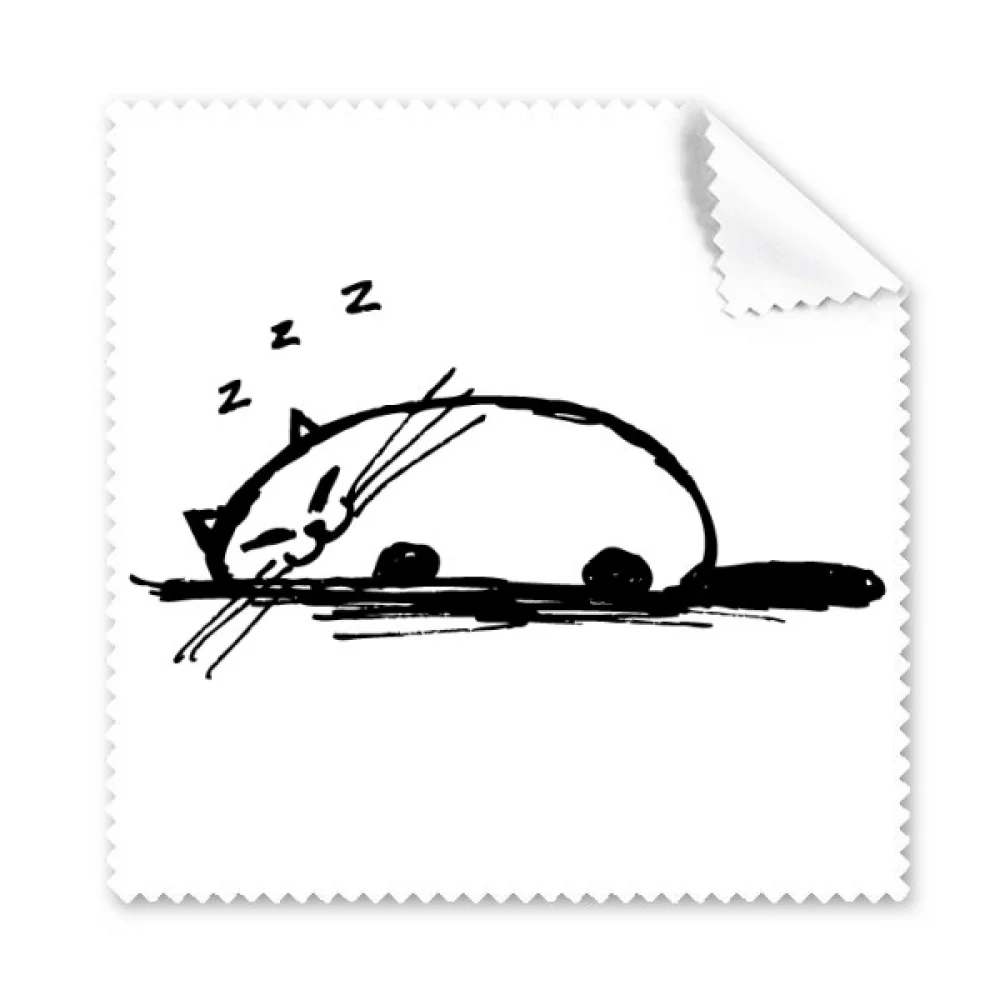 

Curly Heavy Cat Sle Line Cleaning Cloth Phone Screen Glasses Cleaner 5pcs