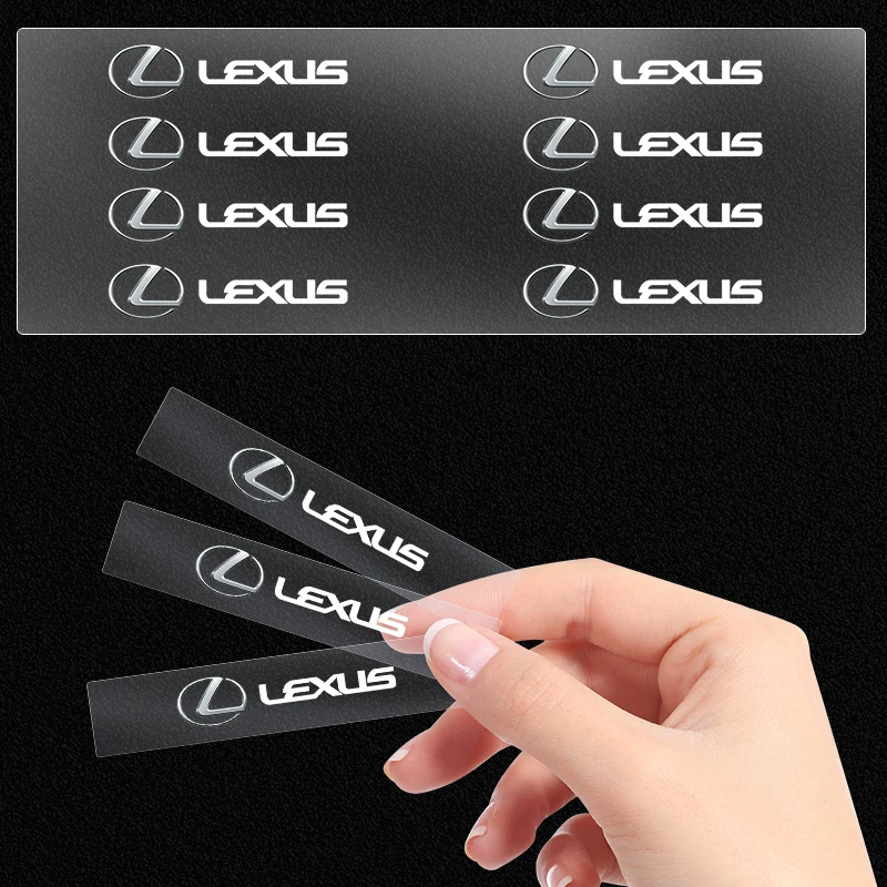 1/2/5/10pcs 자동차 장식 스티커 창 와이퍼 백미러 스티커 Lexus EX300H RX450H IS300H ES300H NX RX GS Al20