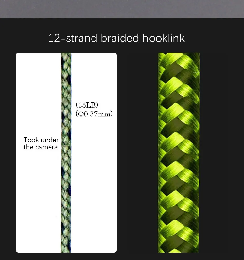 6 Stück Karpfenangel-Haarrigs, vorgefertigt, aus legiertem Stahl, mit geflochtener Schnur für Method Feeder Angeln, Zubehör und Ausrüstung – Detail 6