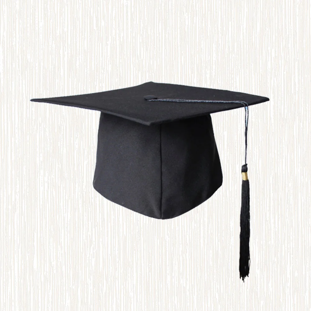 

Graduation Hat Ceremony Party Supplies Adult Cap with Tassels for Students Cake