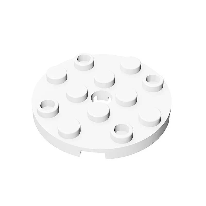 100 stücke 60474 4x4 Runde Platte Bausteine Bord mattoni educativi particelle Puzzle Idee giocattoli bambini compleanno regali – Detail 7