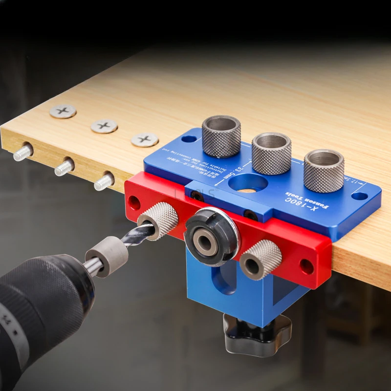 

Деревообрабатывающий 3-в-1 перфоратор для отверстий соединитель для мебели Открыватель отверстий локатор для сверления древесины деревообрабатывающий инструмент для самостоятельной обработки