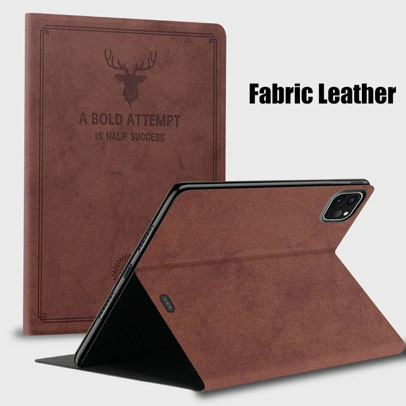 Capa de Couro de Tecido para Xiaomi mi Pad Capa Flip para Tablet Suporte para Suporte mi Pad Pro 11in Plus 10.1 Redmi Pad 10.6