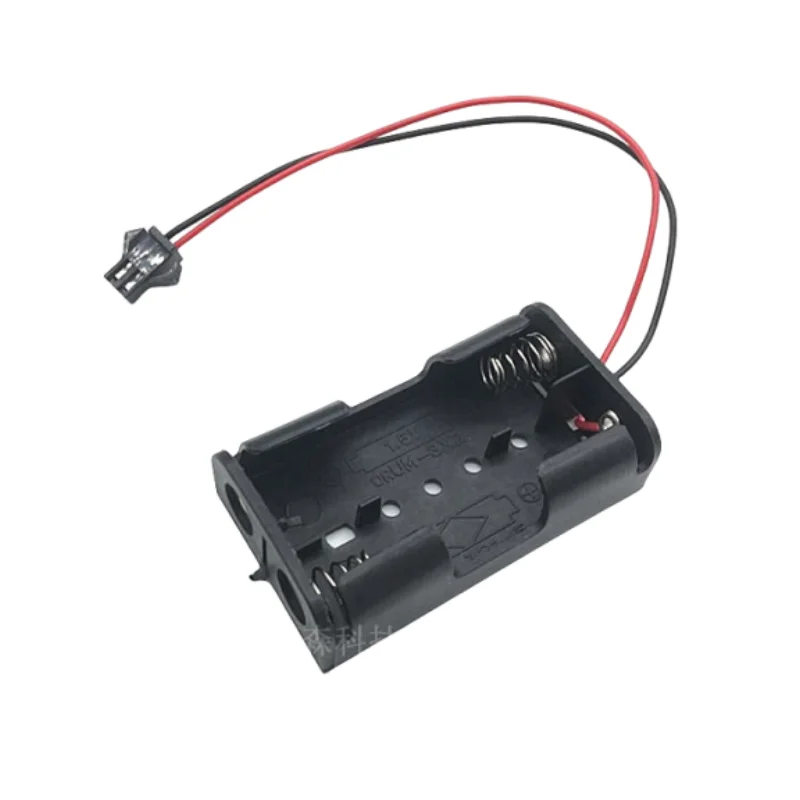 

2AA 3V In Series Battery Box Holder With SM 2P Terminal Wire 3V Power Supply Box