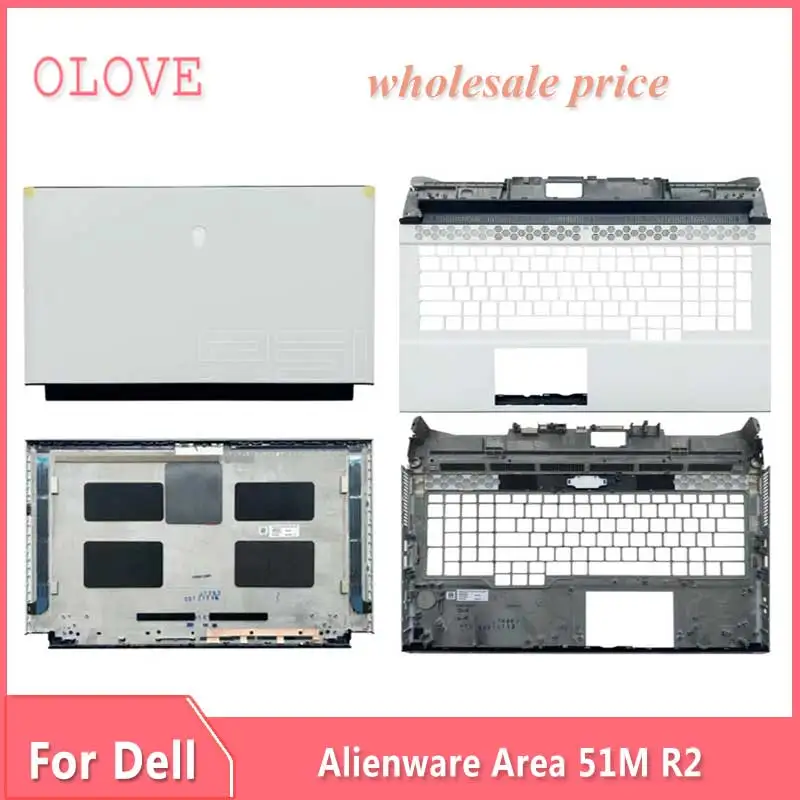 

Новый оригинальный чехол для ноутбука DELL Alienware Area 51M R2, задняя крышка/Упор для рук