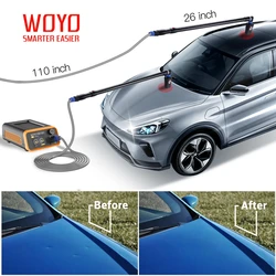 WOYO PDR007 and Rod, Auto Body Repair Paintless Dent Repair Tools Magnetic induction Heater Removal Kits