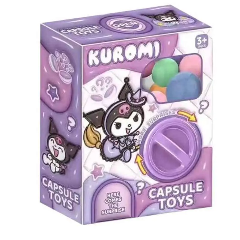 Kuromi Egg Baby Kapibala Twisting Egg Machine Fun Capsule Blind Box Lottery Decompression Toy Twisting Egg Blind Box Christmas G 6