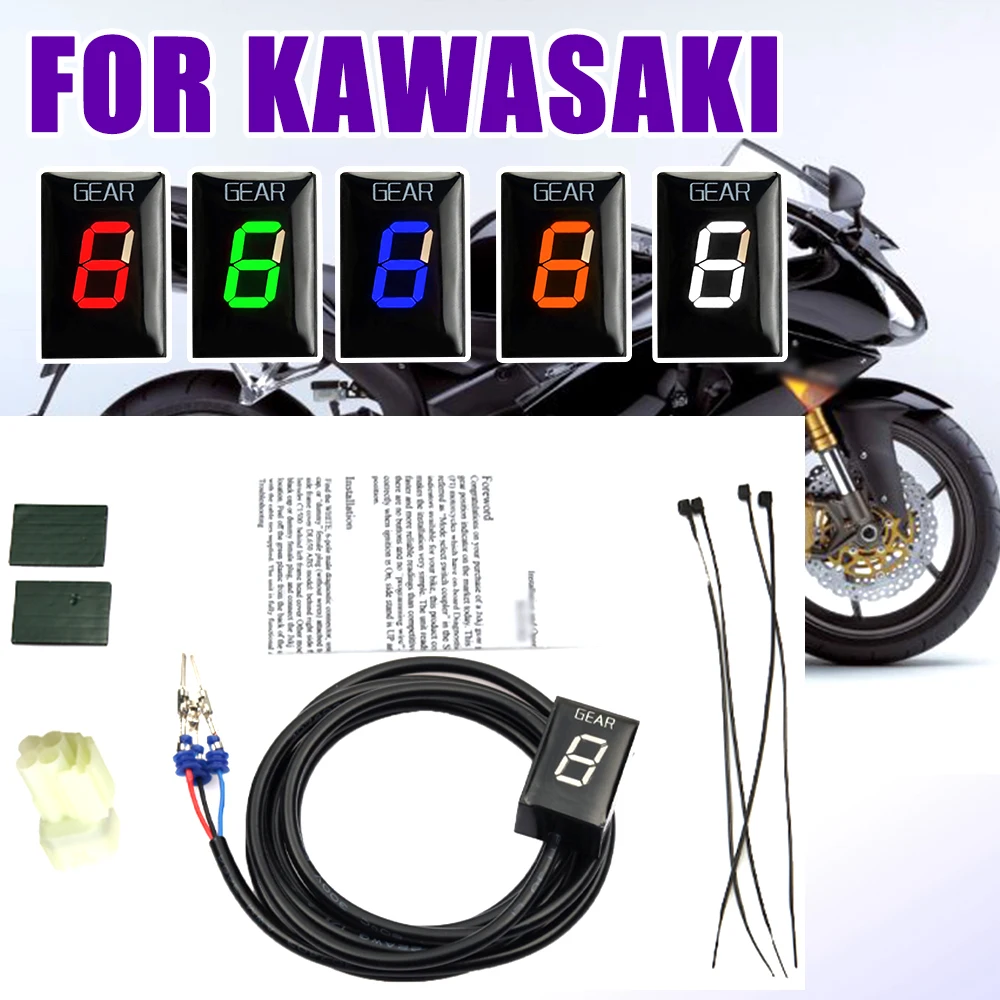 

Gear Indicator For Kawasaki ZX6R ZX10R Versys 650 Versys 1000 Vulcan S 650 S650 ZX-6R ZX-10R VN900 VN 900 Motorcycle Accessories