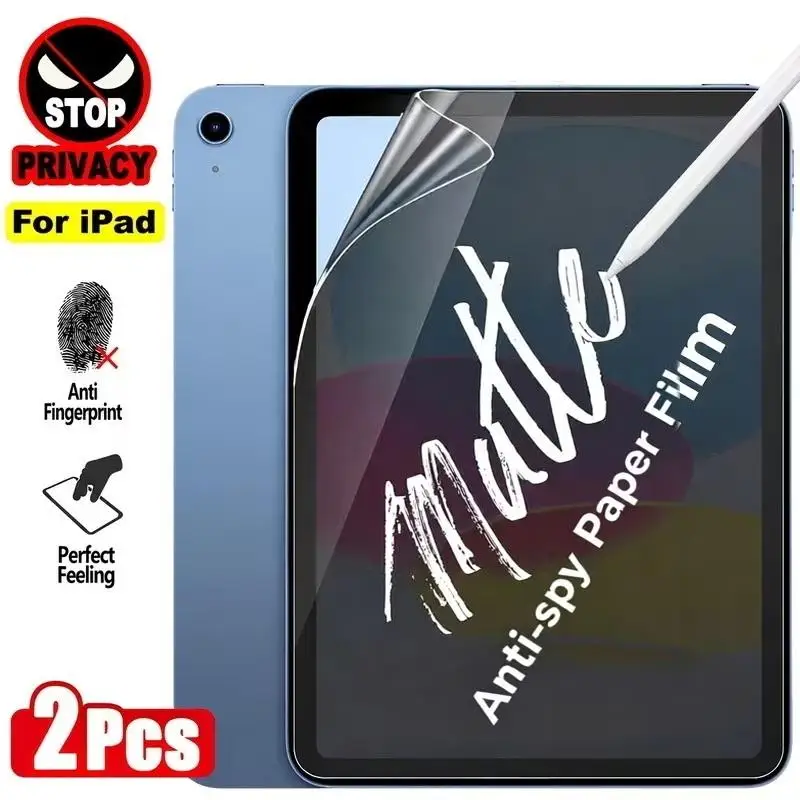 Dual Pack Anti-Peeping Privacy Screen Protector Film