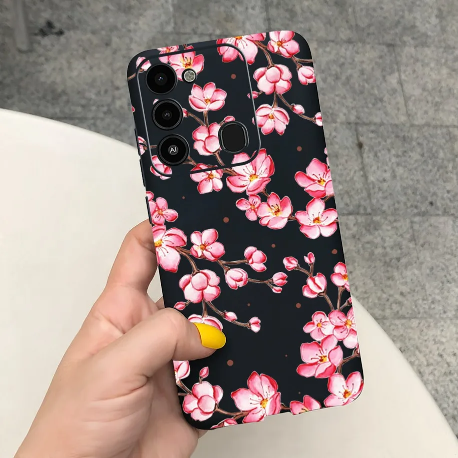Romantic Couple Heart Silicone Phone Case - Artistic Soft TPU Cover