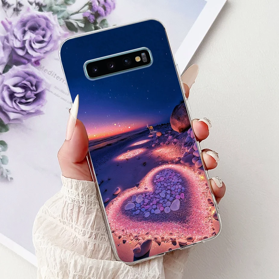 Cute Cat Luxury Painted Soft Silicone Phone Case Cover