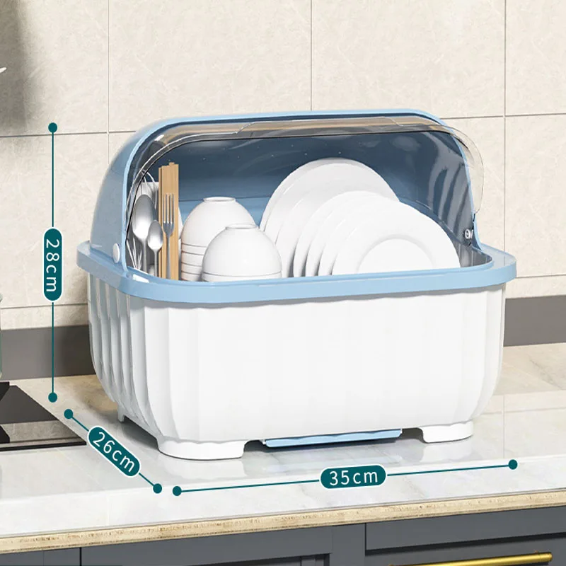 Kitchen Dish Drainer Rack With Removable Drip Tray Utensil Drying Holder Washing Up Drainer Rack Plate Organiser for Kitchen 6