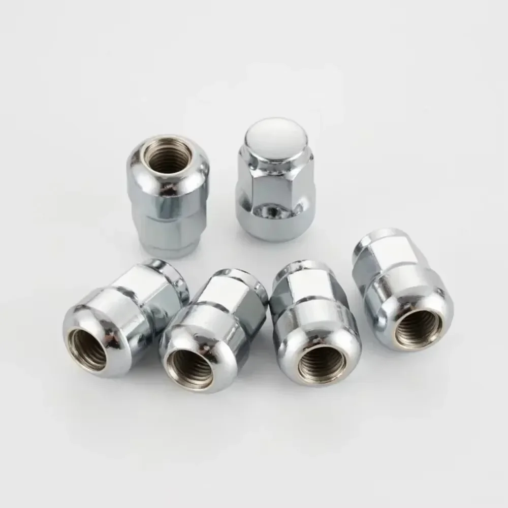 1pc Wheel Lug Nut Screw Suit for Honda Accord City Civic CR-V Fit Odyssey Spirox M12x1.5 Hex 19mm Thickness 28/30/35mm