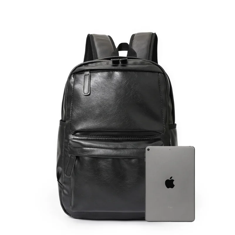 Fashion Backpack Men Women Luxury Leather Men's Backpacks Softback Large Capacity Travel Backbags Unisex Schoolbags Laptop Bags